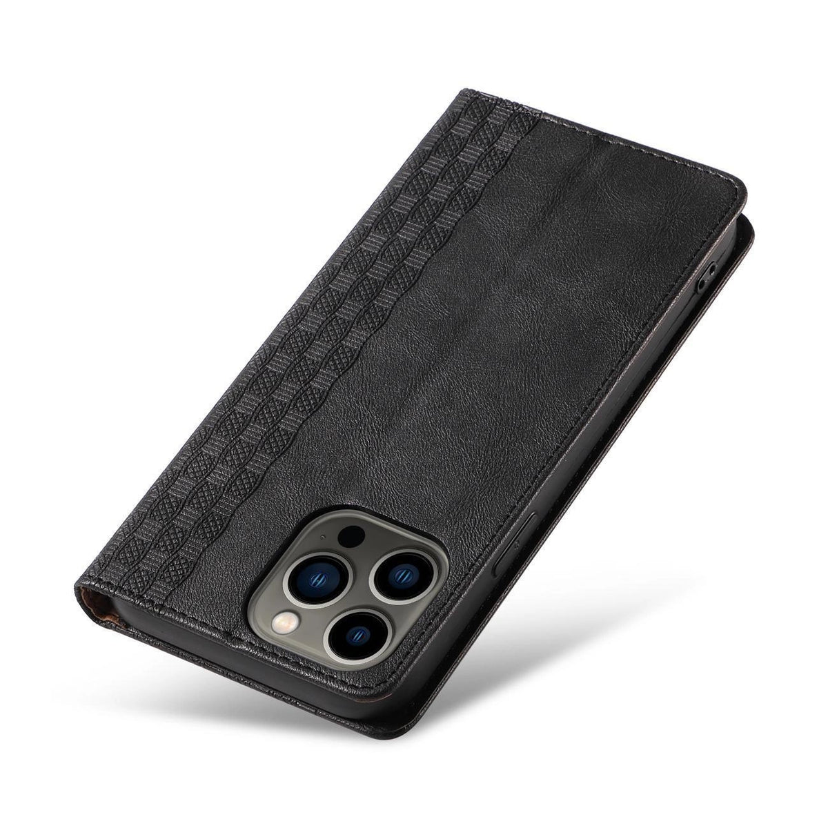 Magnet Strap Case etui do iPhone 13 Pro Max pokrowiec portfel + mini smycz – zdjęcie 11
