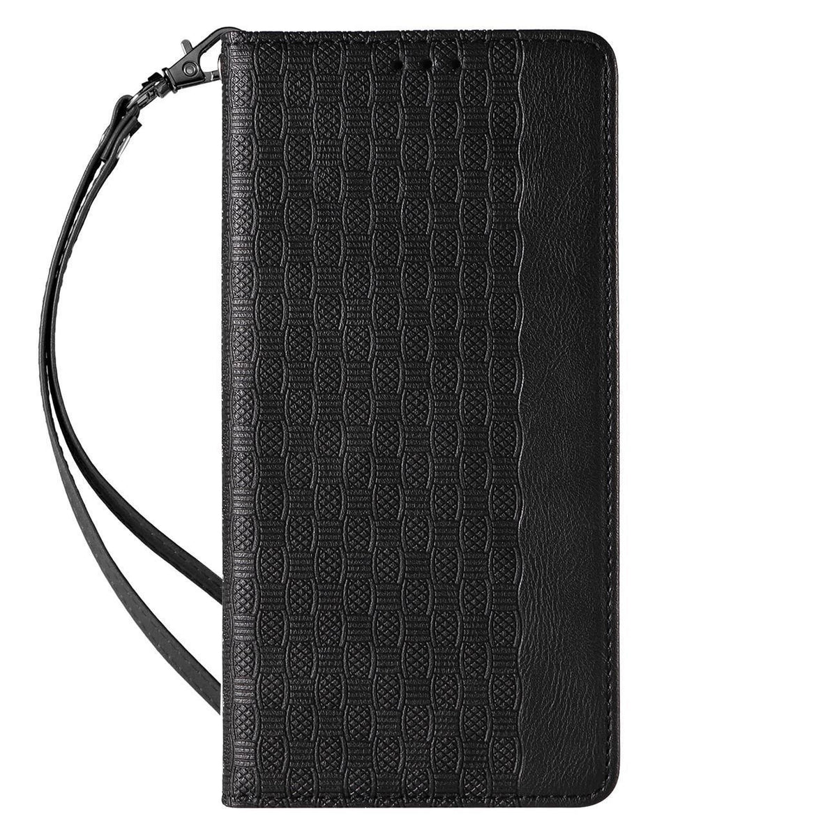 Magnet Strap Case etui do iPhone 13 Pro Max pokrowiec portfel + mini smycz – zdjęcie 4