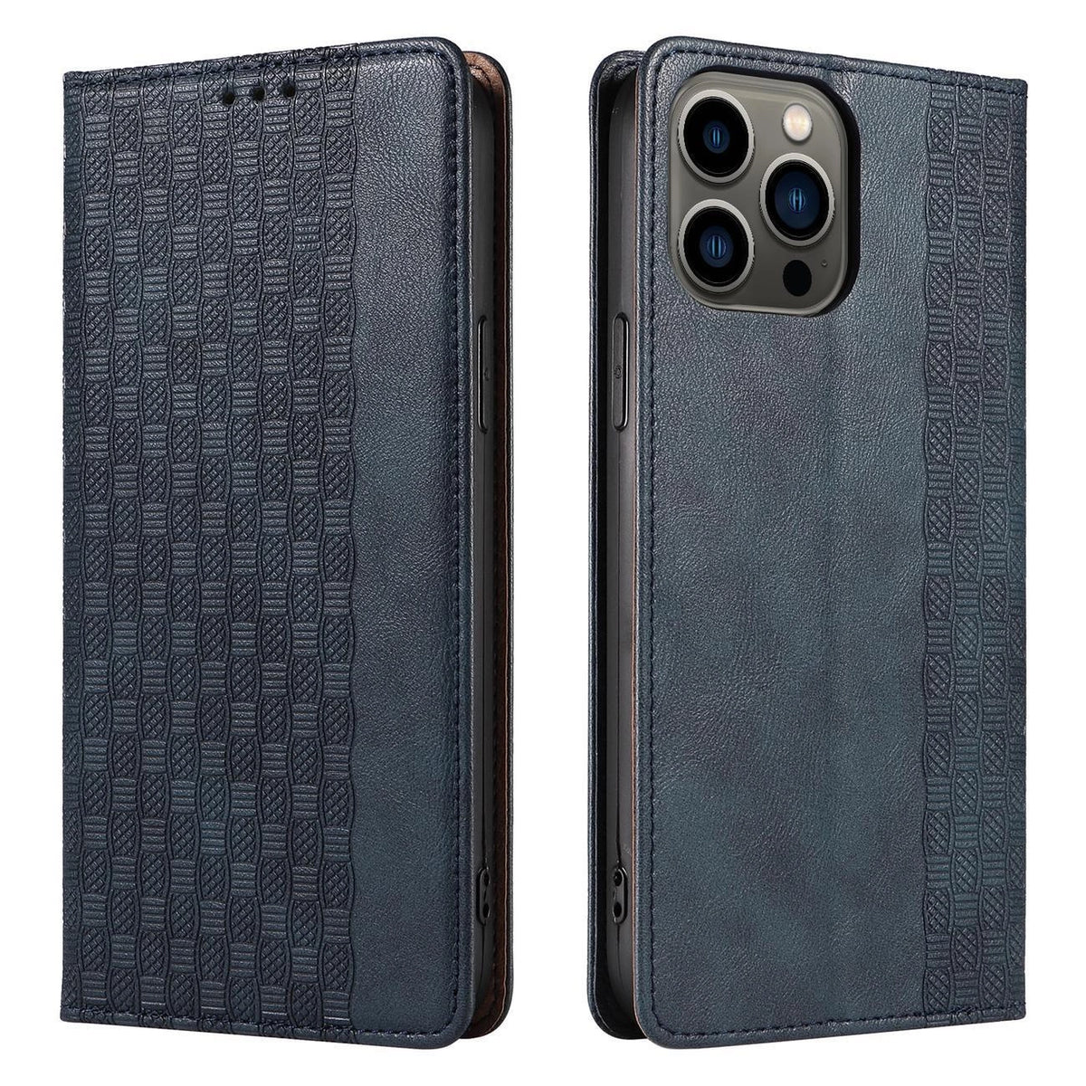 Magnet Strap Case etui do iPhone 13 Pro Max pokrowiec portfel + mini smycz – zdjęcie 7