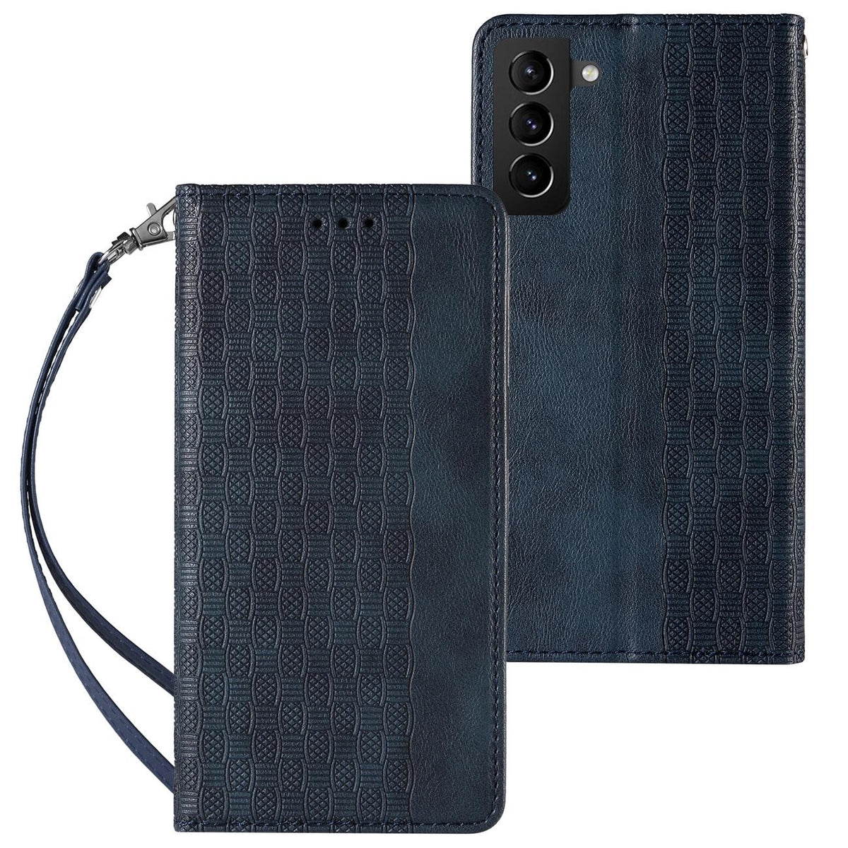 Magnet Strap Case etui do Samsung Galaxy S22+ (S22 Plus) pokrowiec portfel
