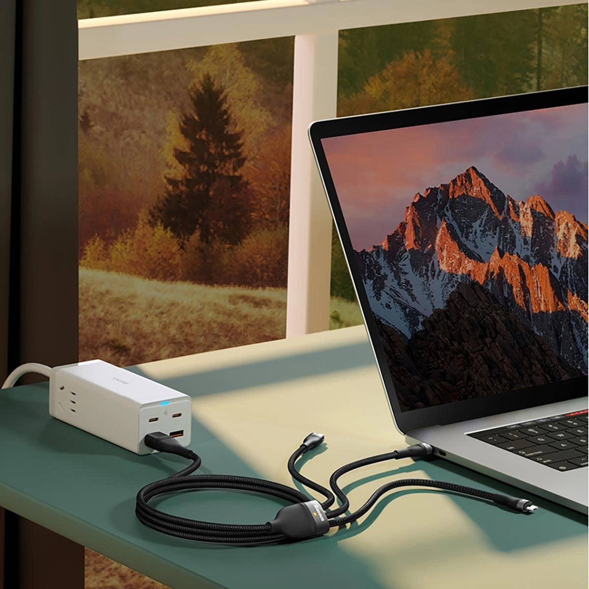 Baseus Flash Series II kabel USB Typ C / USB Typ A - USB Typ C / Lightning – zdjęcie 10