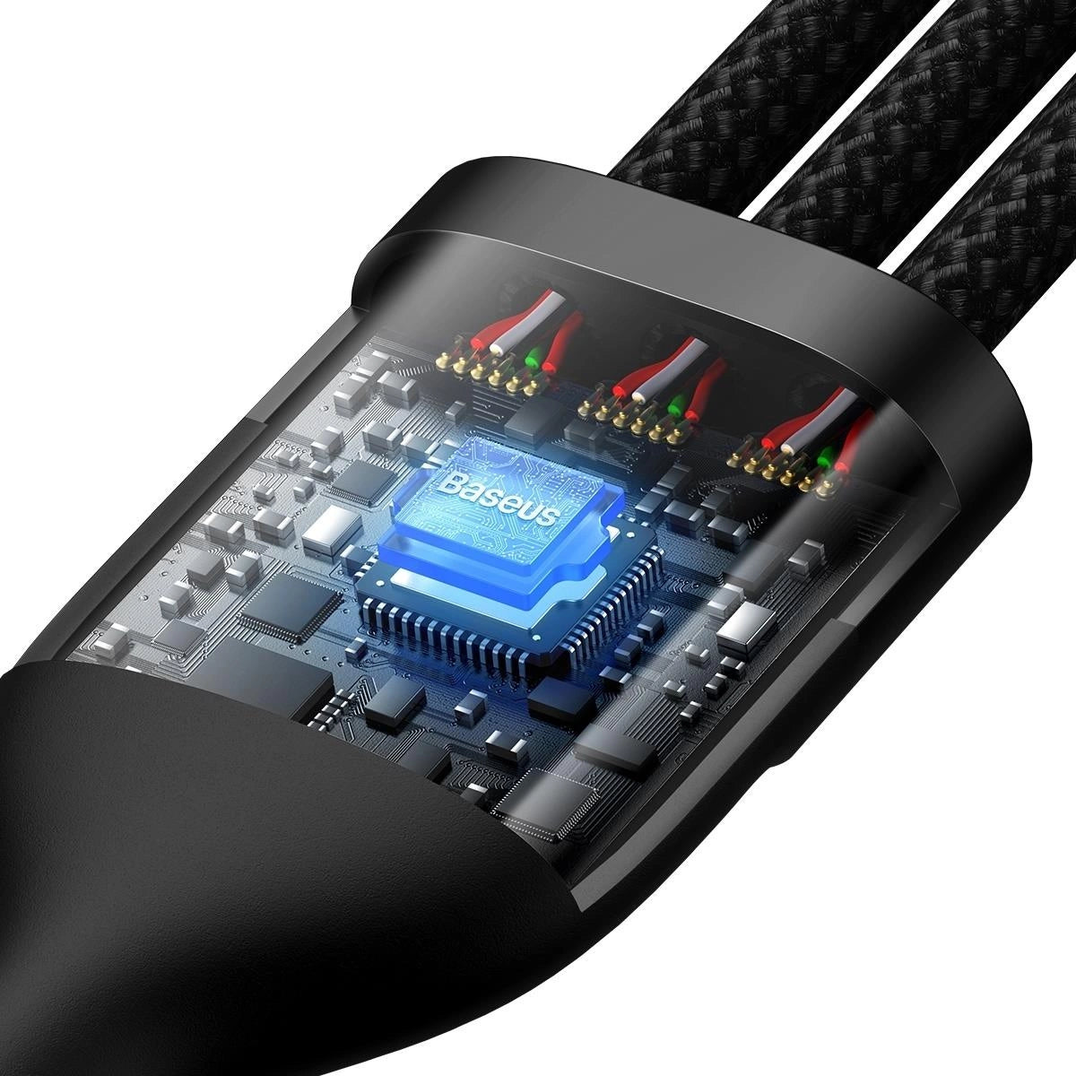Baseus Flash Series II kabel USB Typ C / USB Typ A - USB Typ C / Lightning – zdjęcie 4