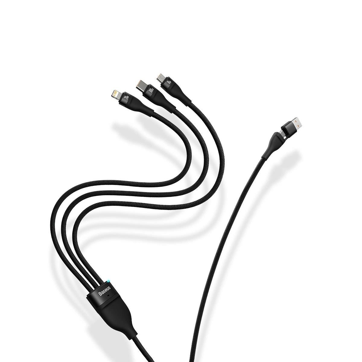 Baseus Flash Series II kabel USB Typ C / USB Typ A - USB Typ C / Lightning