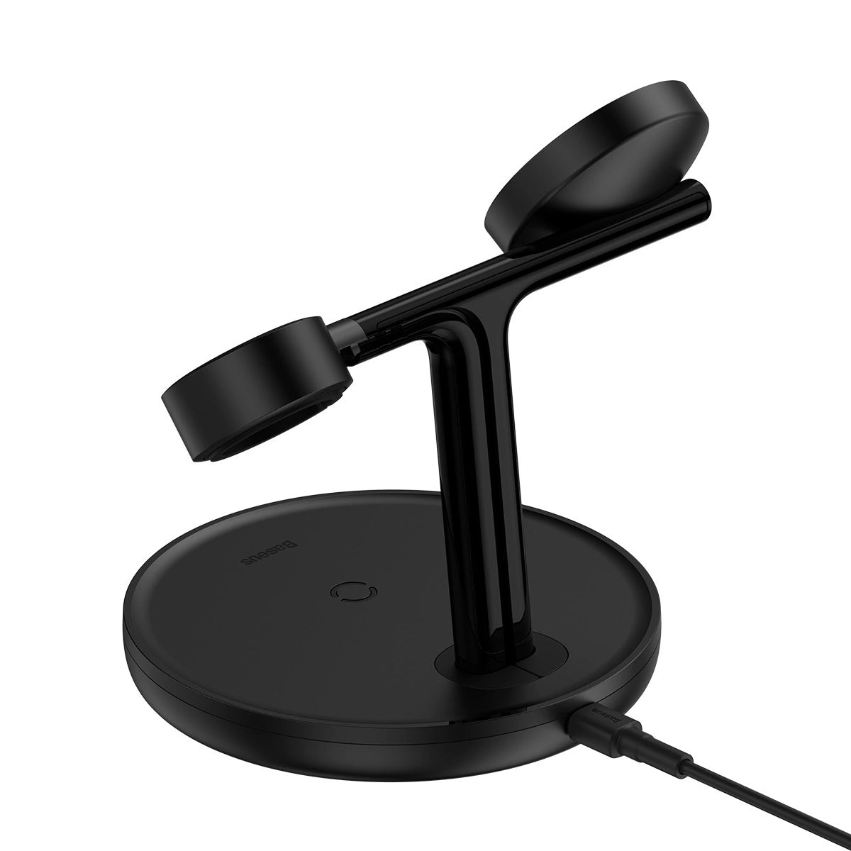 Baseus Swan ładowarka indukcyjna (kompatybilna z MagSafe) stojak do – zdjęcie 6