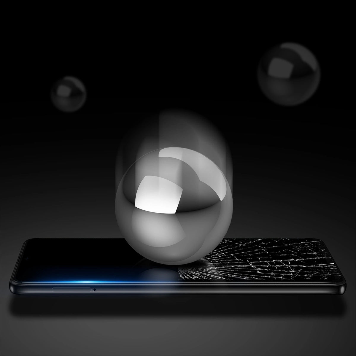 Dux Ducis 9D na cały ekran z ramką Realme Narzo 50A czarny (case friendly) – zdjęcie 2