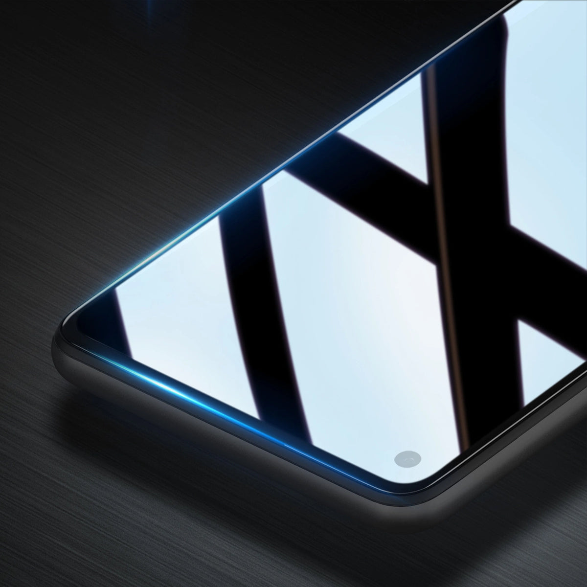 Dux Ducis 9D na cały ekran z ramką Realme Narzo 50A czarny (case friendly) – zdjęcie 6