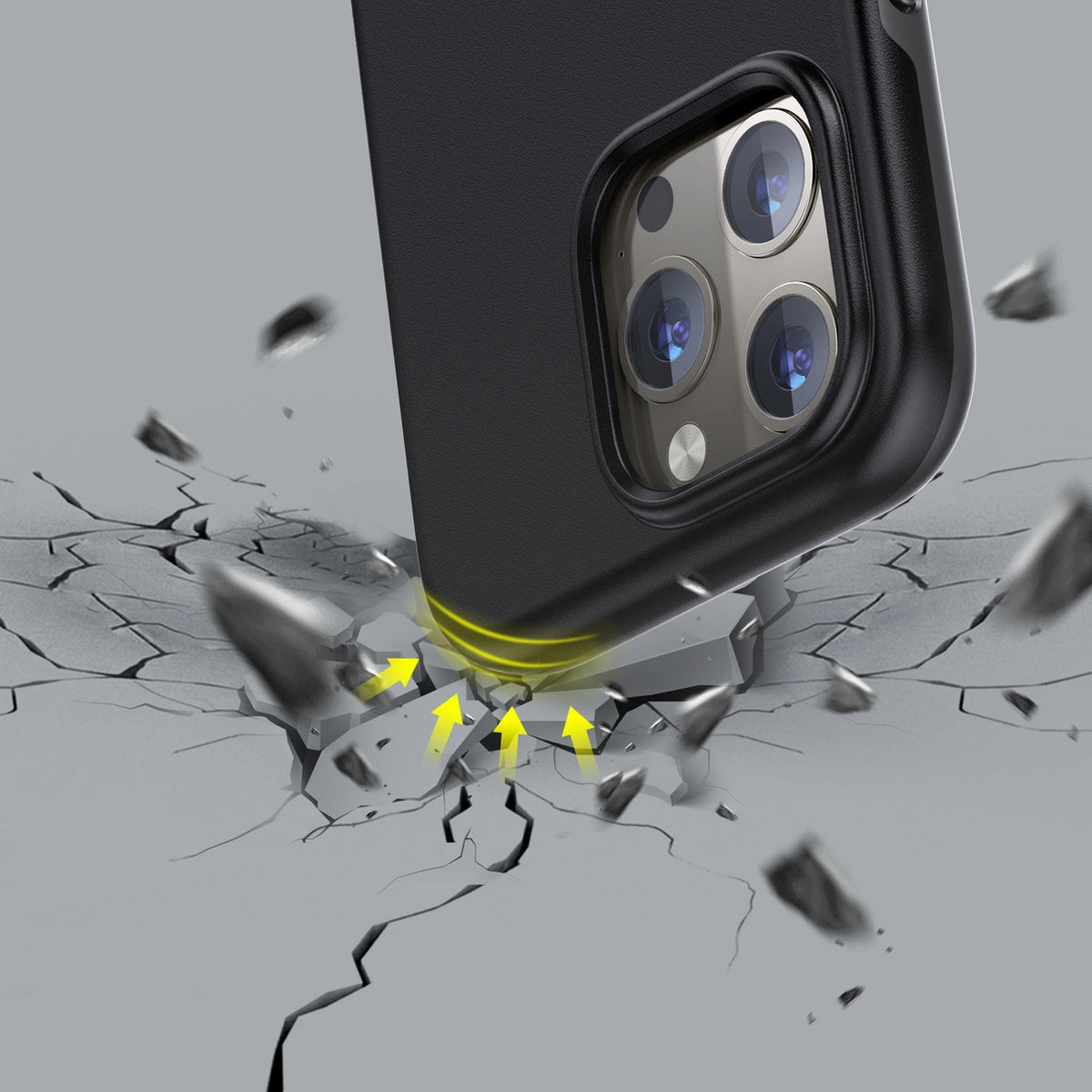 Choetech MFM Anti-drop etui pokrowiec iPhone 13 Pro Max czarny