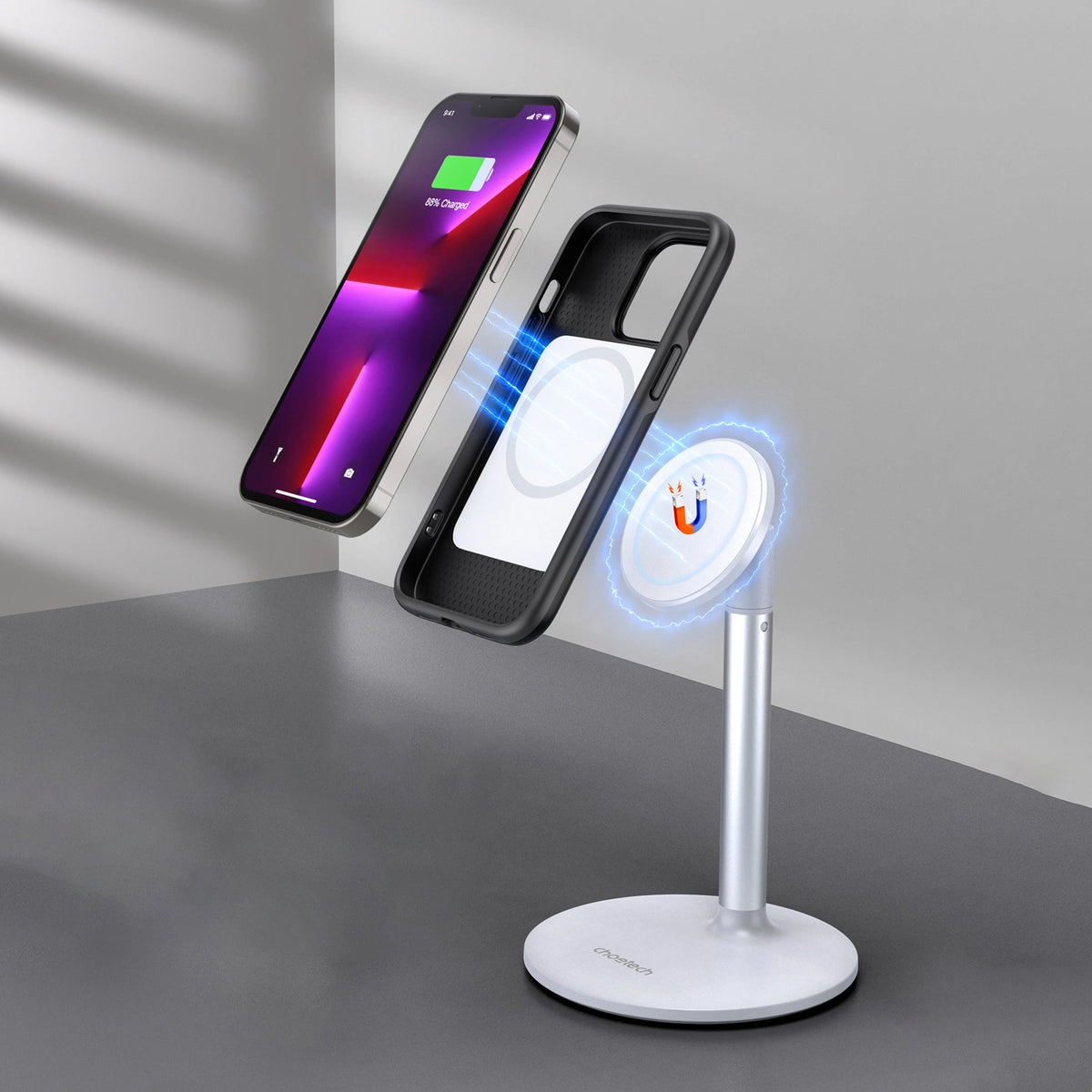 Choetech MFM Anti-drop etui pokrowiec iPhone 13 Pro Max czarny