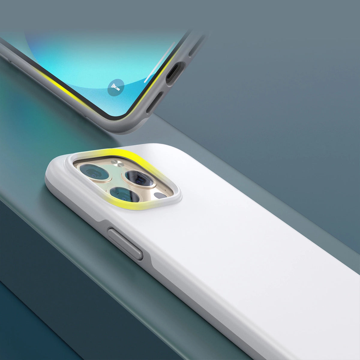 Choetech MFM Anti-drop etui pokrowiec iPhone 13 Pro Max biały