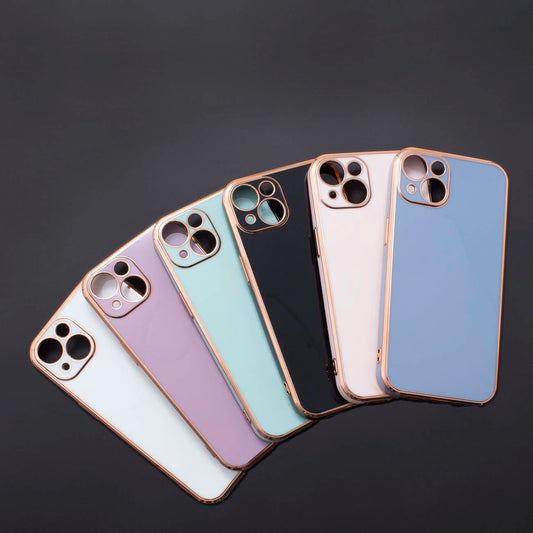 Lighting Color Case etui do Xiaomi Redmi Note 11 żelowy pokrowiec ze złotą