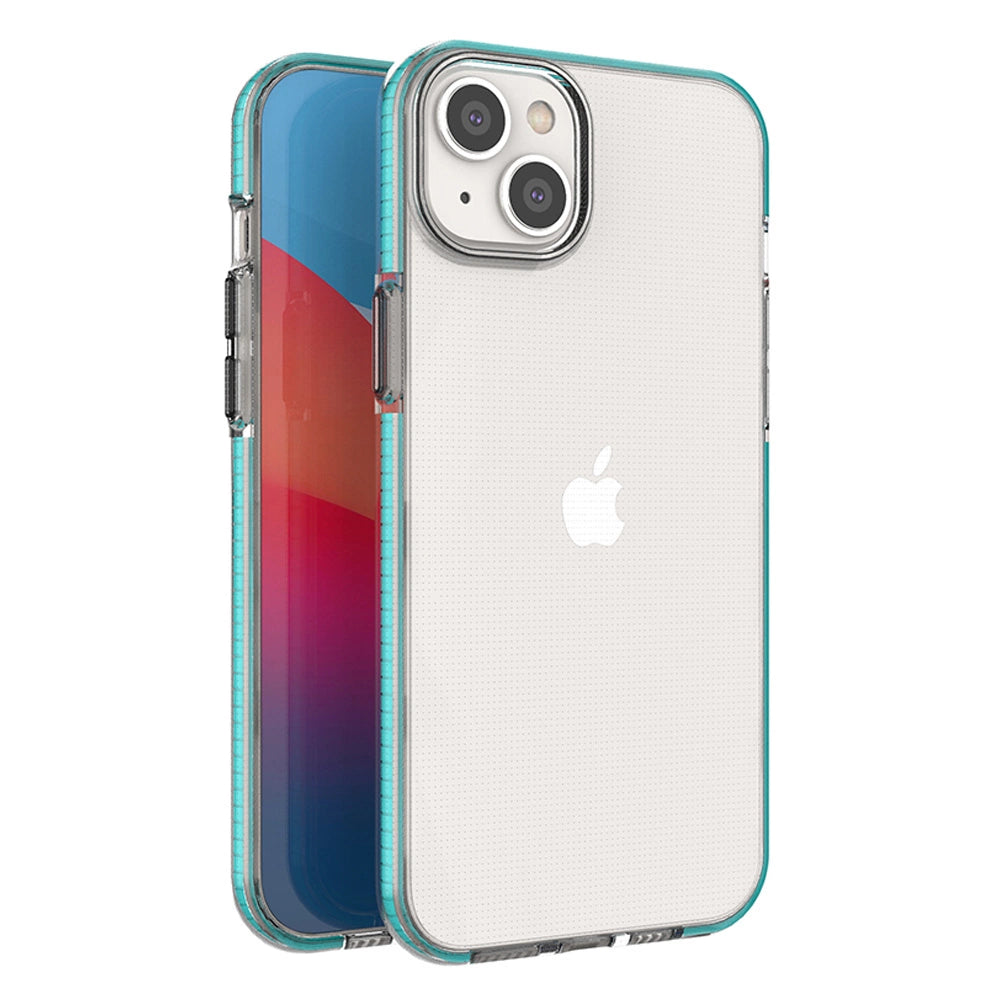 Spring Case etui iPhone 14 Plus silikonowy pokrowiec z ramką