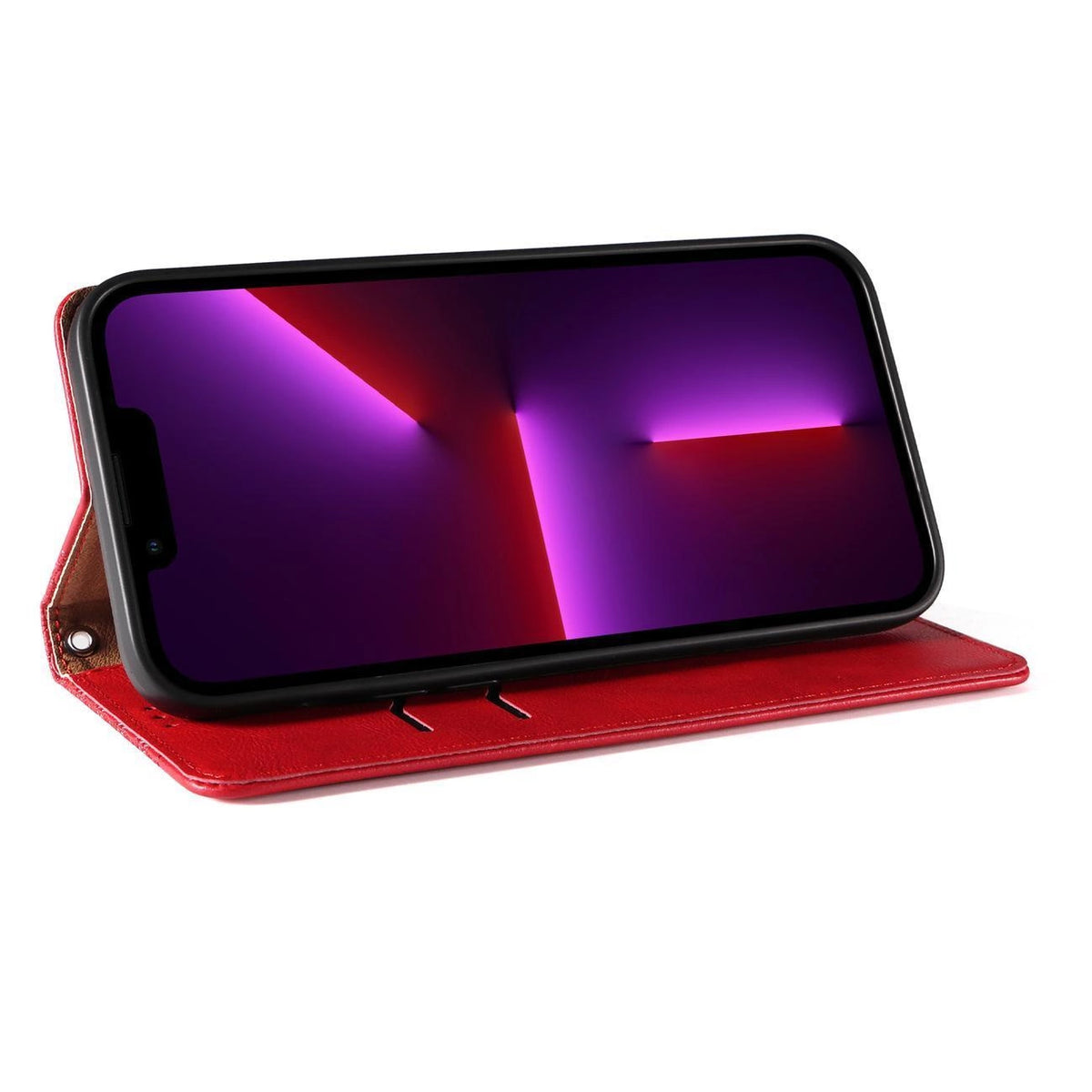 Magnet Strap Case etui iPhone 14 Plus pokrowiec z klapką portfel mini