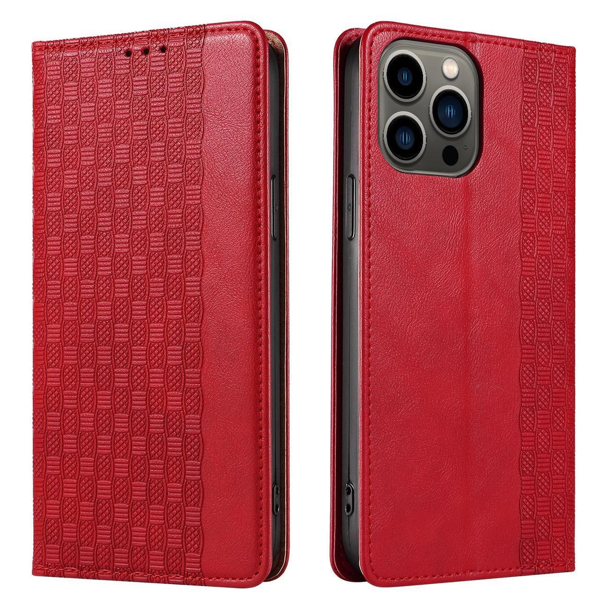 Magnet Strap Case etui iPhone 14 Plus pokrowiec z klapką portfel mini